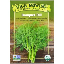 High Mowing Organic Seeds Greenleeves Dill