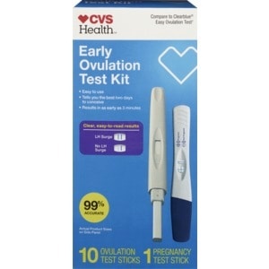 slide 1 of 1, CVS Health Ovulation + Ptk Stick, 1 ct