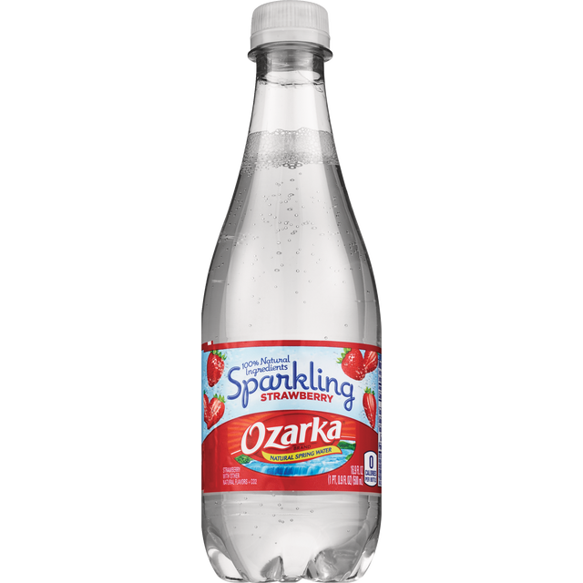 Ozarka Strawberry Sparkling Water 1/2 liter Shipt