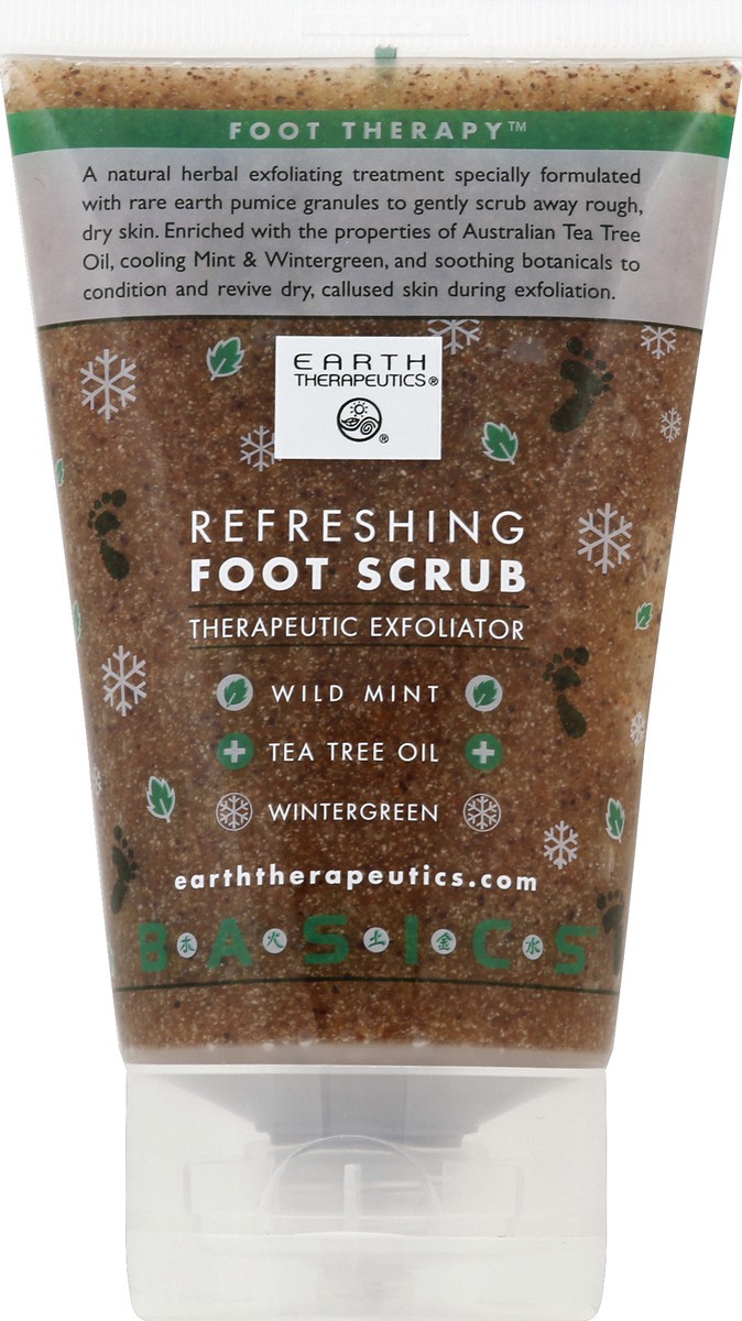 slide 1 of 6, Earth Therapeutics Foot Scrub 4 fl oz, 4 fl oz