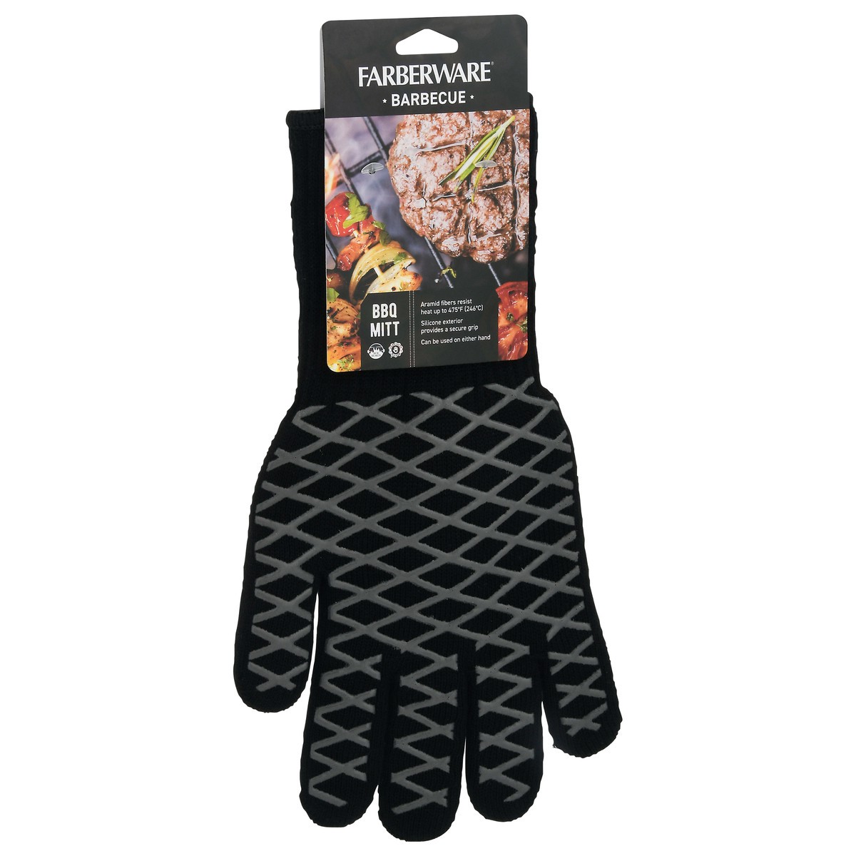 slide 9 of 9, Farberware BBQ Mitt, 1 ct