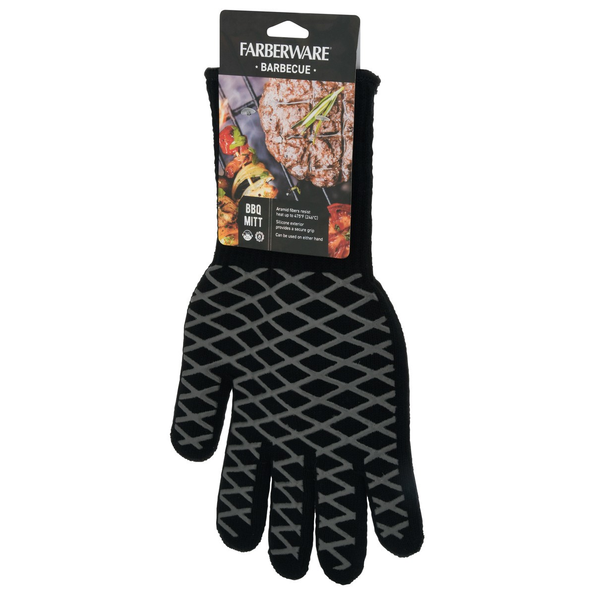 slide 6 of 9, Farberware BBQ Mitt, 1 ct