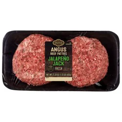 Private Selection Jalapeno Jack Angus Beef Patties