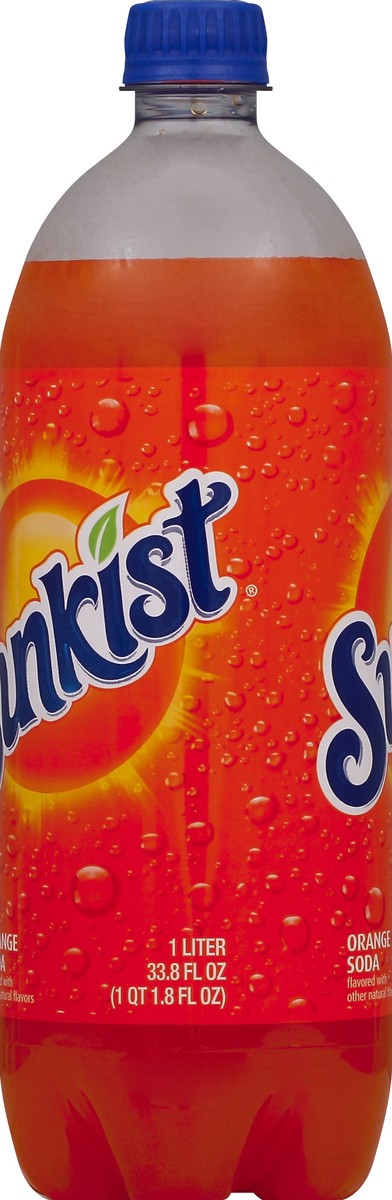 slide 3 of 4, Sunkist Soda - 33.8 oz, 33.8 oz