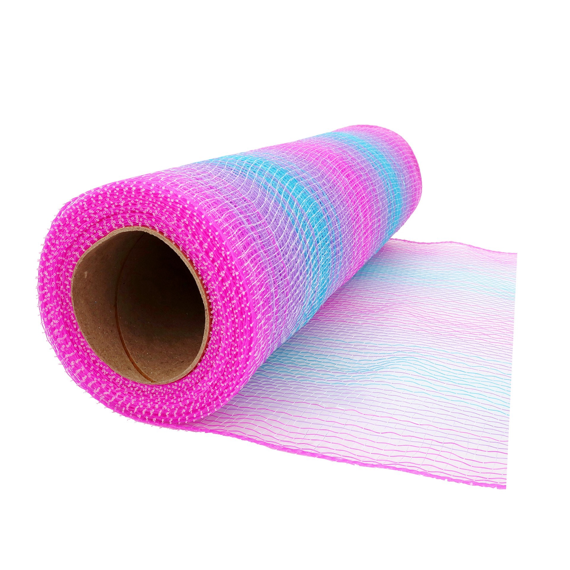 slide 2 of 4, 10" X 6.3yd. Ombre Unicorn Mesh By Celebrate It, 10 in x 6.3 yd