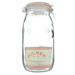 Kilner Round Clip Top Canning Jar