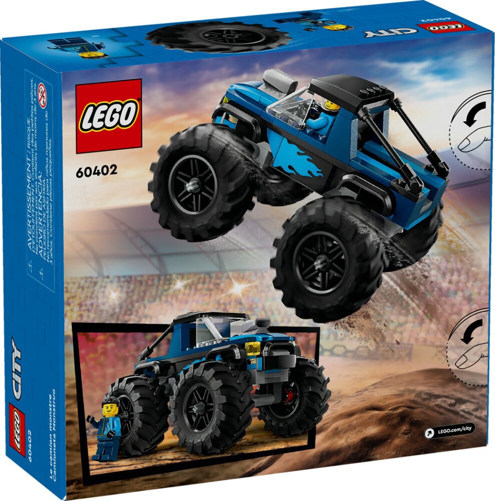 slide 2 of 6, 60402 Lego City Monster Truck, 148 ct