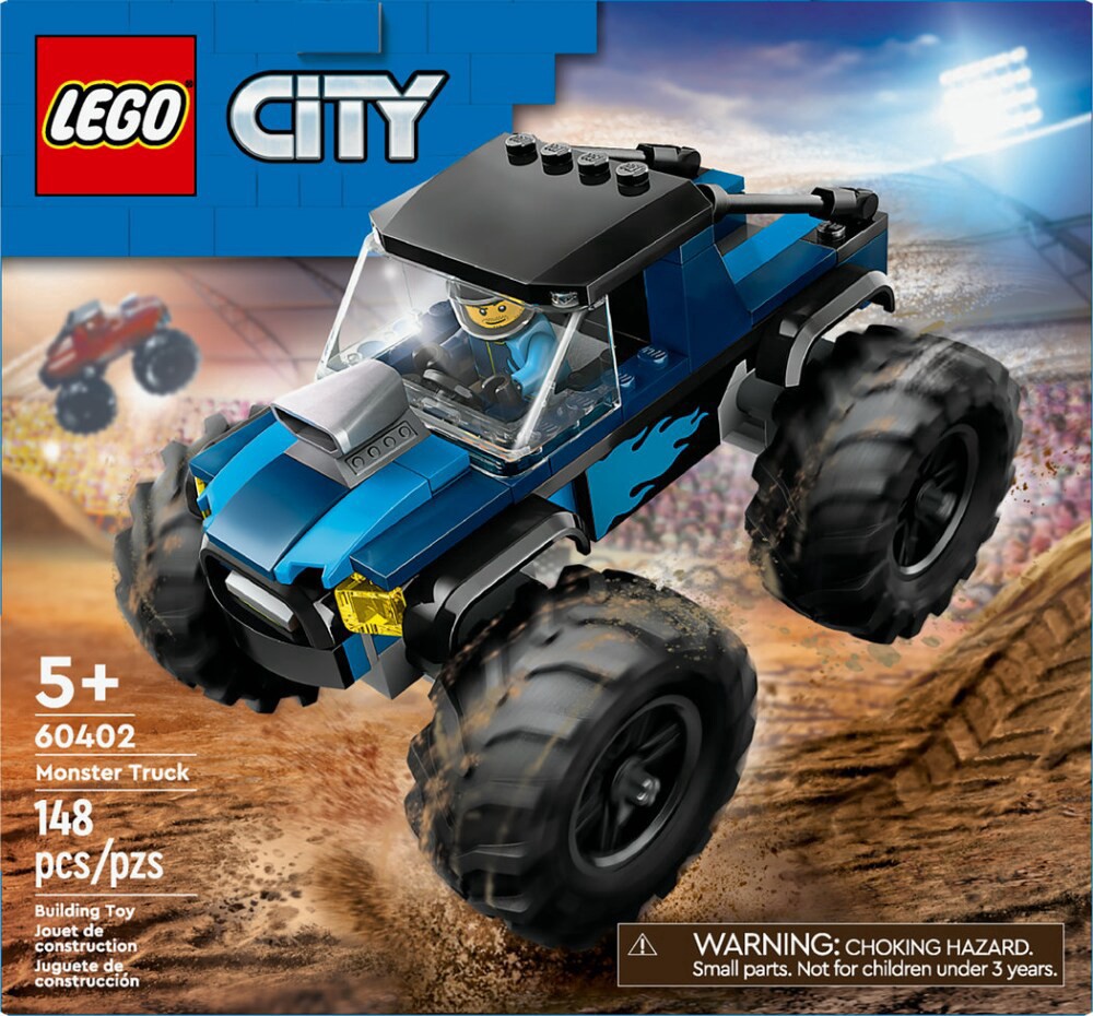 slide 5 of 6, 60402 Lego City Monster Truck, 148 ct