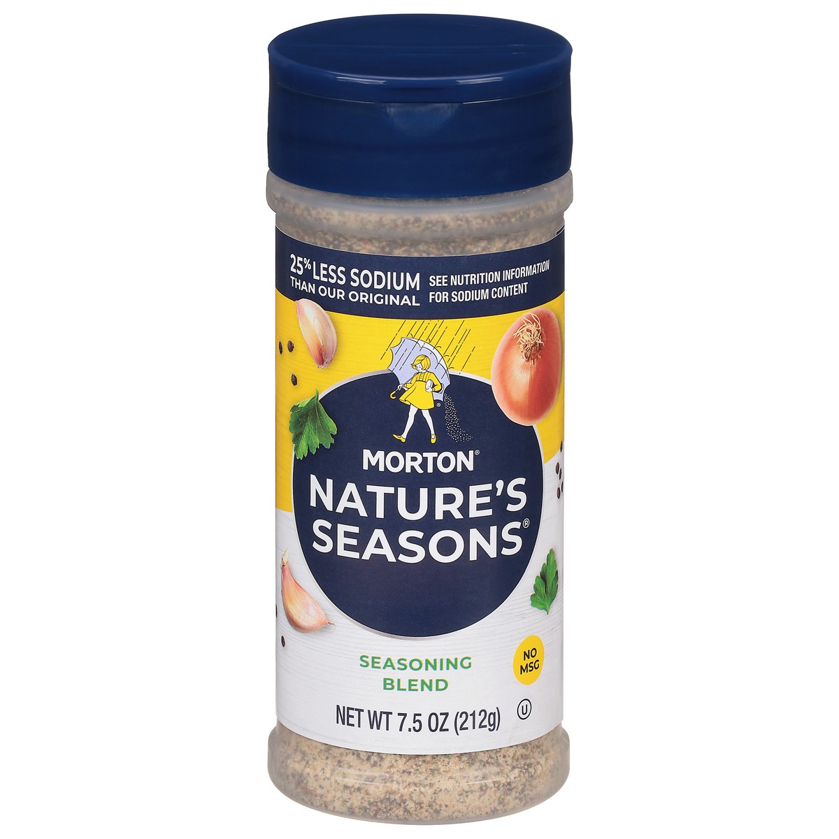 Morton Nature's Seasons Seasoning Blend - Savory Blend of Spices for  Lighter Fare, 7.5 OZ Canister