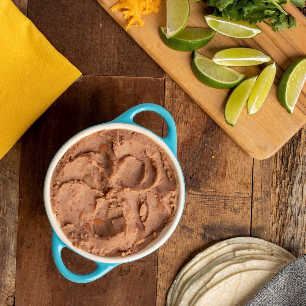 slide 22 of 25, Gebhardt’s Mexican Style Refried Beans, 16 oz