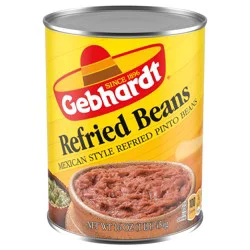 Gebhardt Mexican Style Refried Beans, 16 ounces