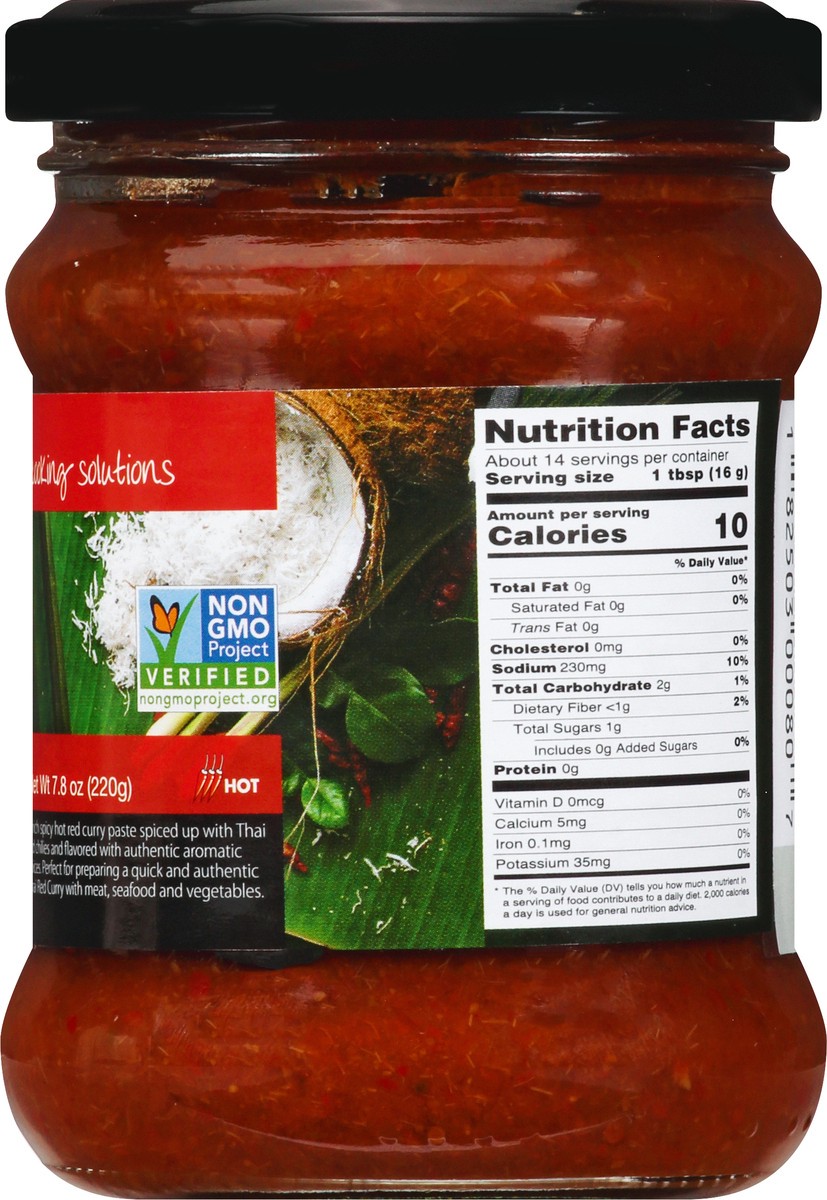 slide 5 of 12, World Foods Hot Thai Red Curry Paste 7.8 oz, 7.8 oz