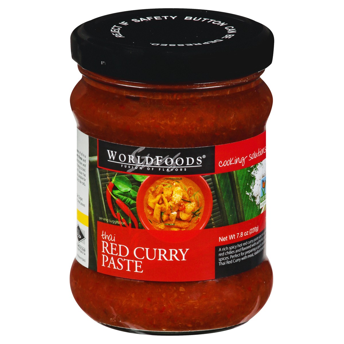 slide 7 of 12, World Foods Hot Thai Red Curry Paste 7.8 oz, 7.8 oz