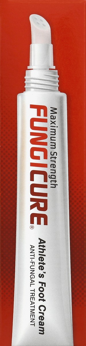 slide 4 of 4, FungiCure Athletes Maximum Strength Foot Cream With Target Tip, 0.42 oz