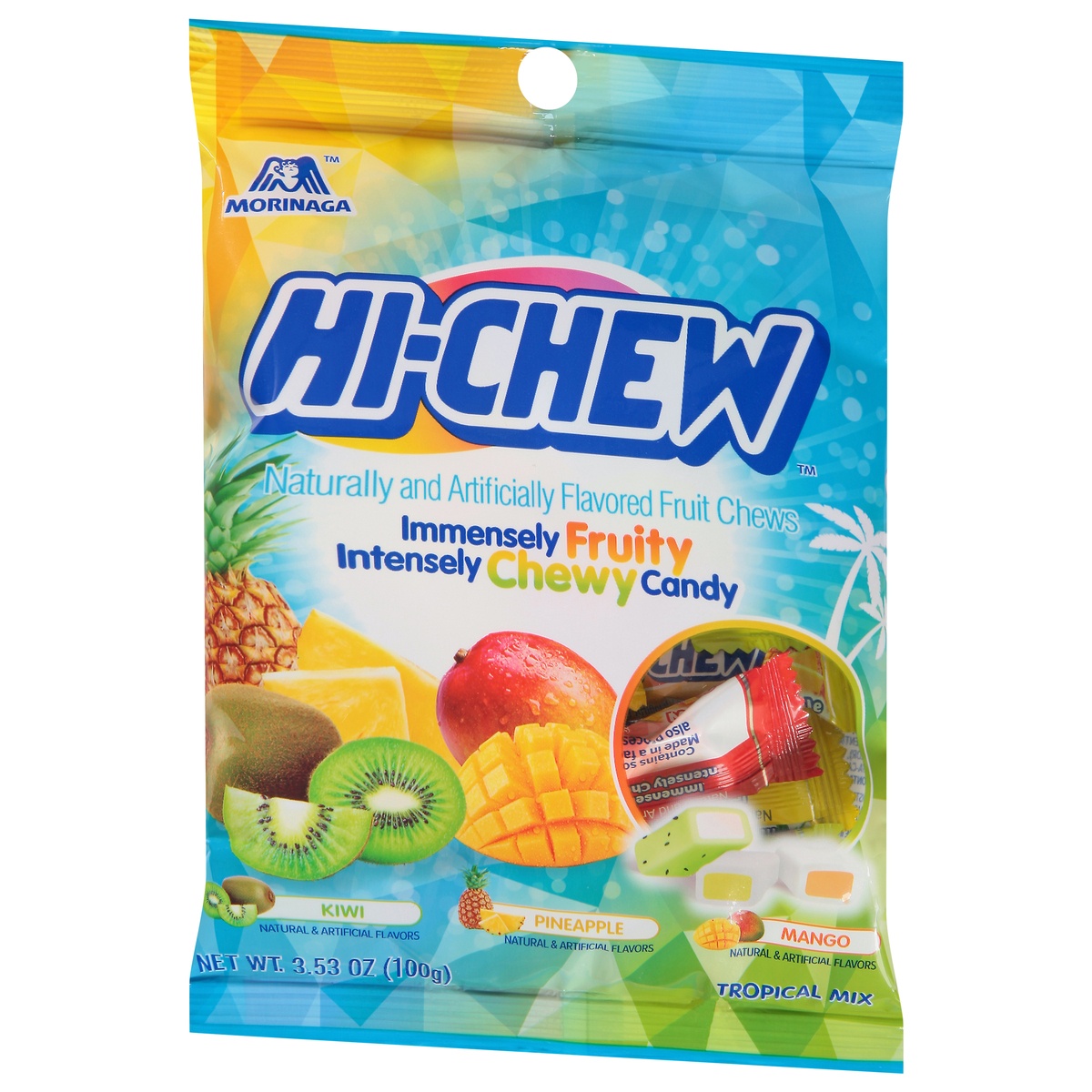 slide 3 of 11, Hi-Chew Tropical Mix Fruit Chews, 3.53 oz