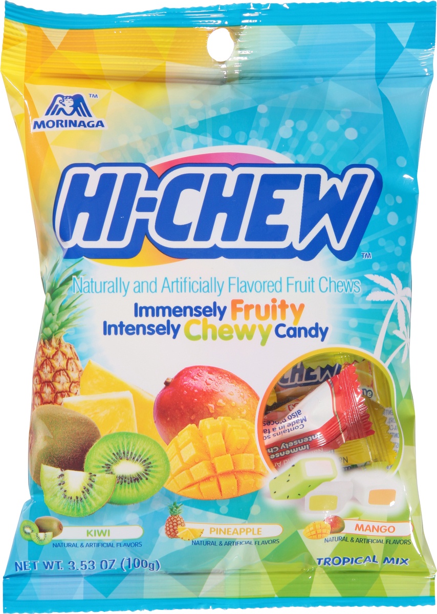 slide 9 of 11, Hi-Chew Tropical Mix Fruit Chews, 3.53 oz