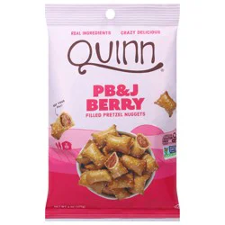 Quinn Peanut Butter & Jelly Filled Pretzel Nuggets 6 oz