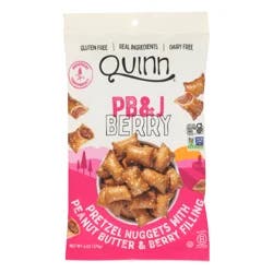 Quinn Peanut Butter Jelly Filled Pretzel Nugget