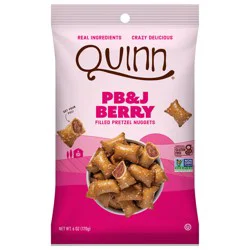 Quinn Peanut Butter & Jelly Filled Pretzel Nuggets 6 oz