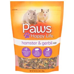 Paws Happy Life Hamster & Gerbil Food