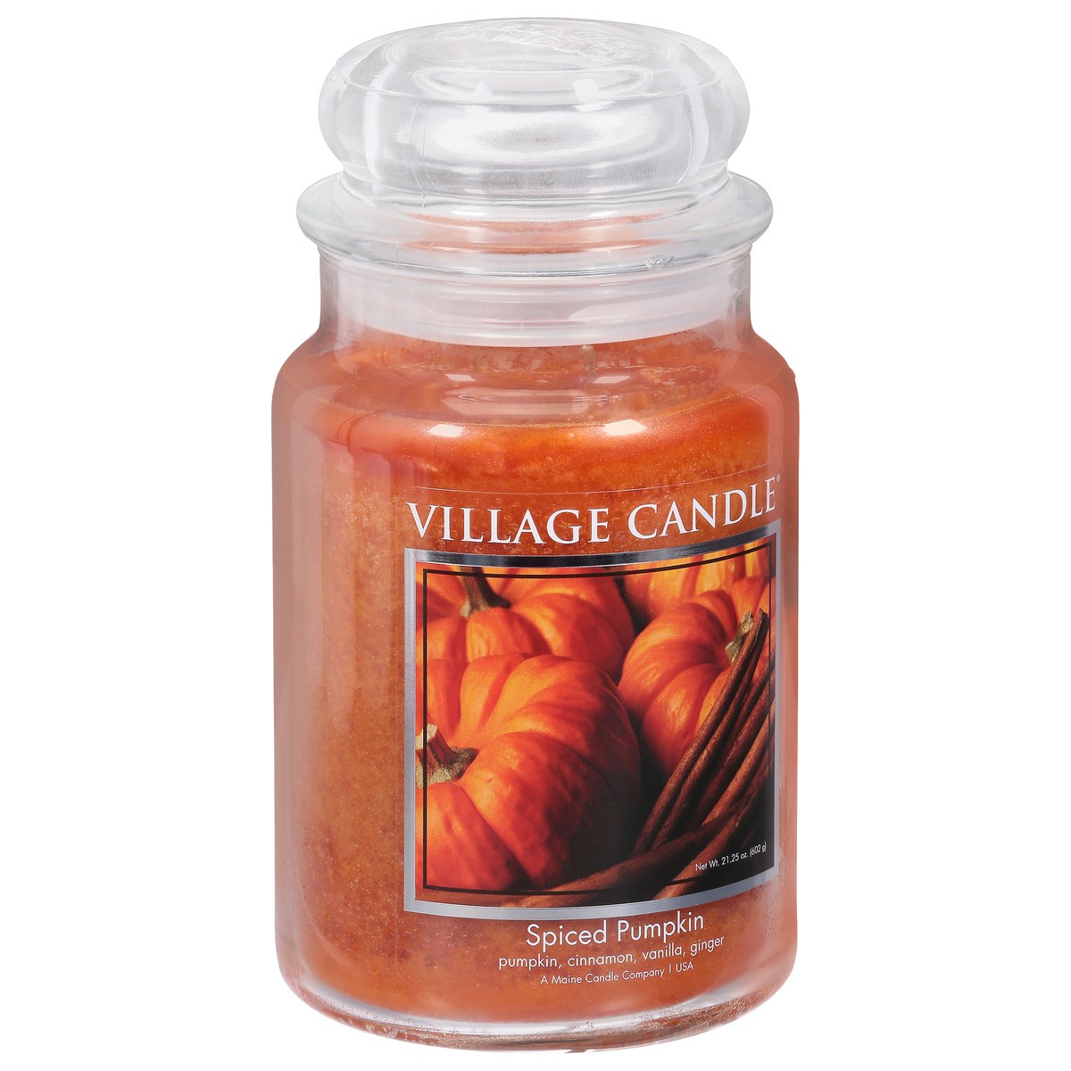 slide 3 of 9, Village Candle Spiced Pumpkin Candle 21.25 oz, 21.25 oz