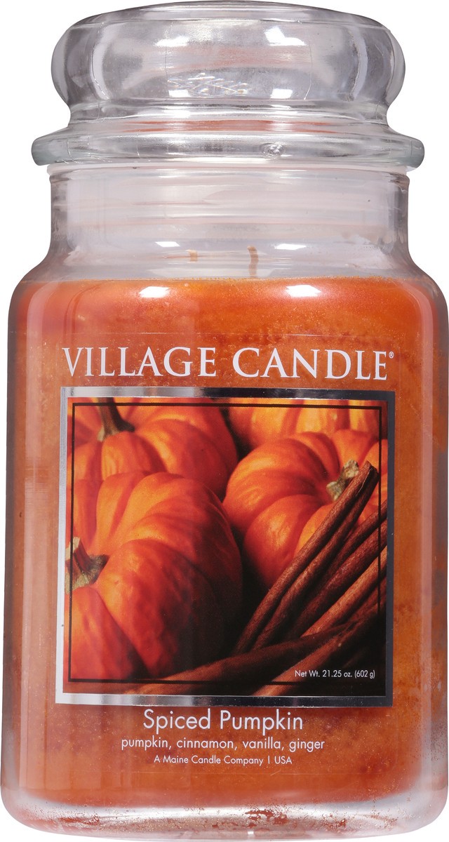 slide 6 of 9, Village Candle Spiced Pumpkin Candle 21.25 oz, 21.25 oz