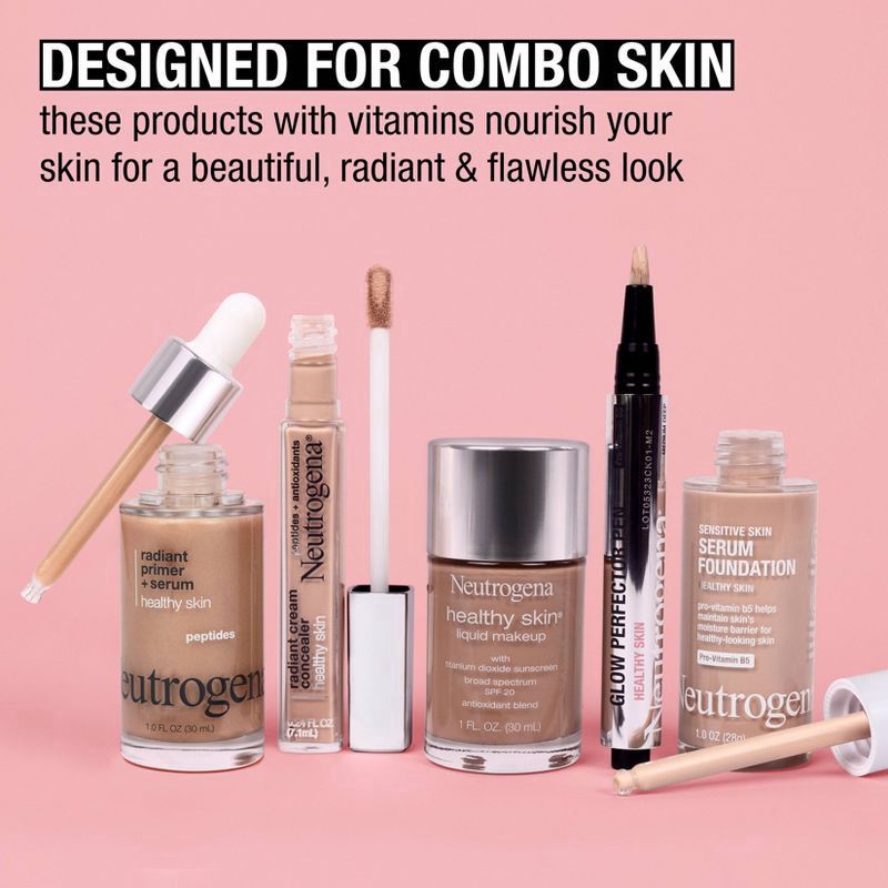 slide 6 of 10, Neutrogena Healthy Skin Glow Perfector Pen, Light, .1 Oz, 0.10 fl oz