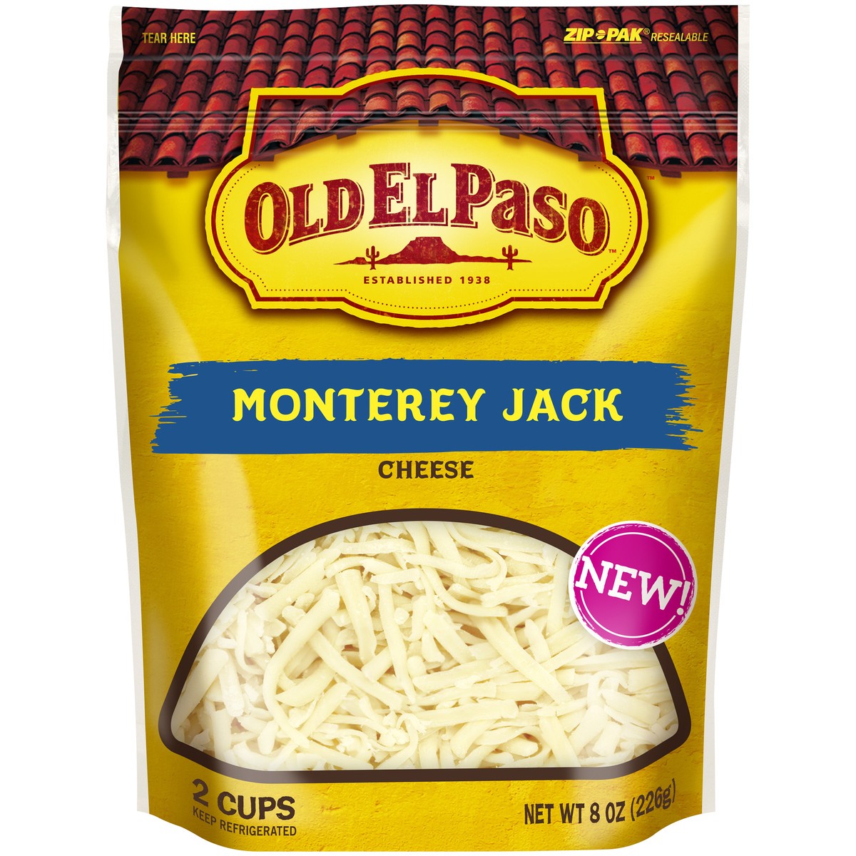 slide 3 of 6, Old El Paso Cheese, 8 oz