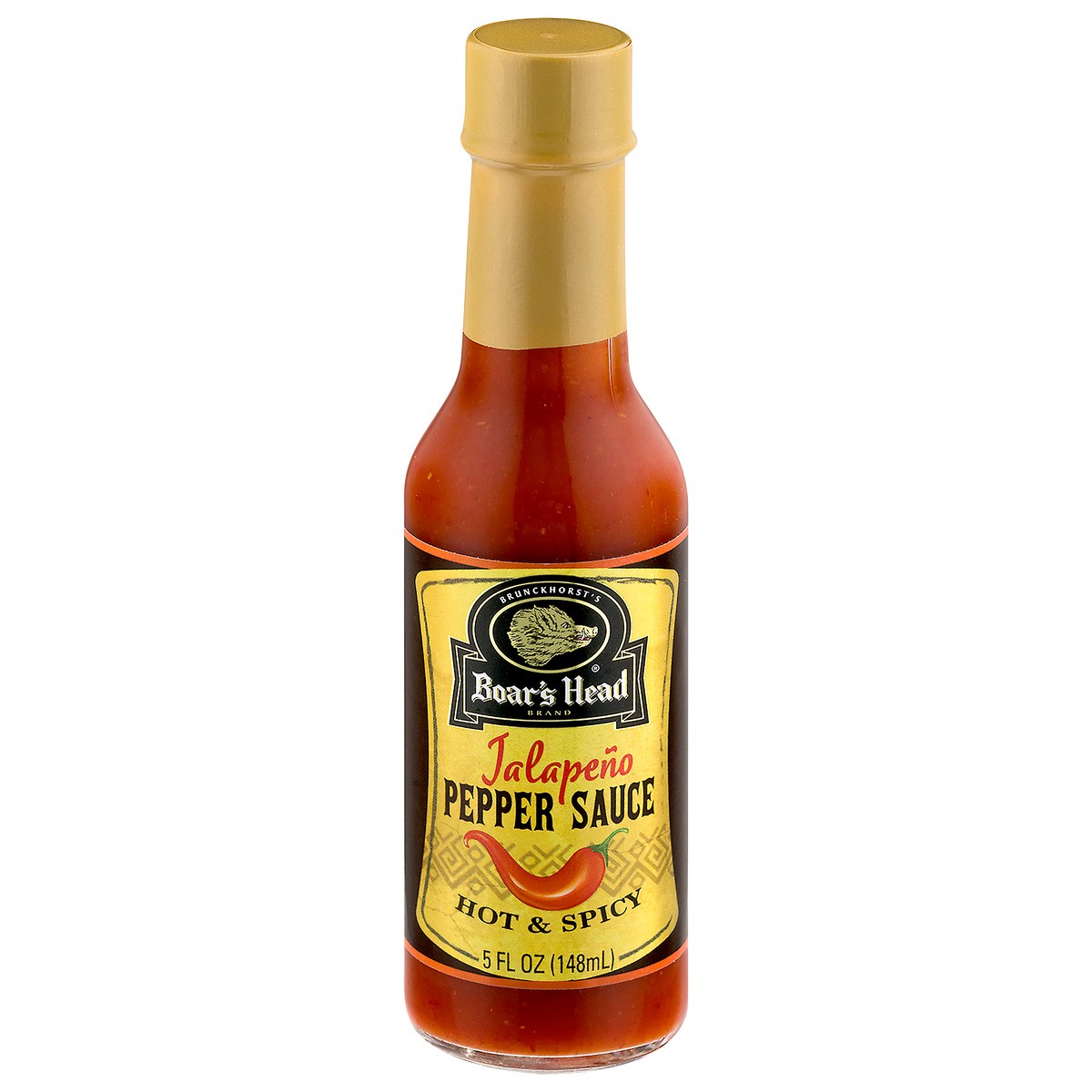 slide 1 of 9, Boar's Head Hot & Spicy Jalapeno Pepper Sauce 5 fl oz, 5 oz