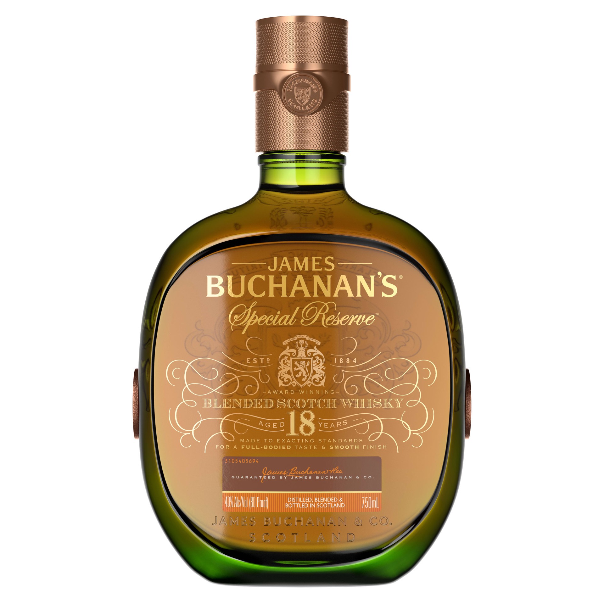 slide 1 of 5, Buchanan's Special Reserve Aged 18 Years Blended Scotch Whisky, 750 mL, 750 ml