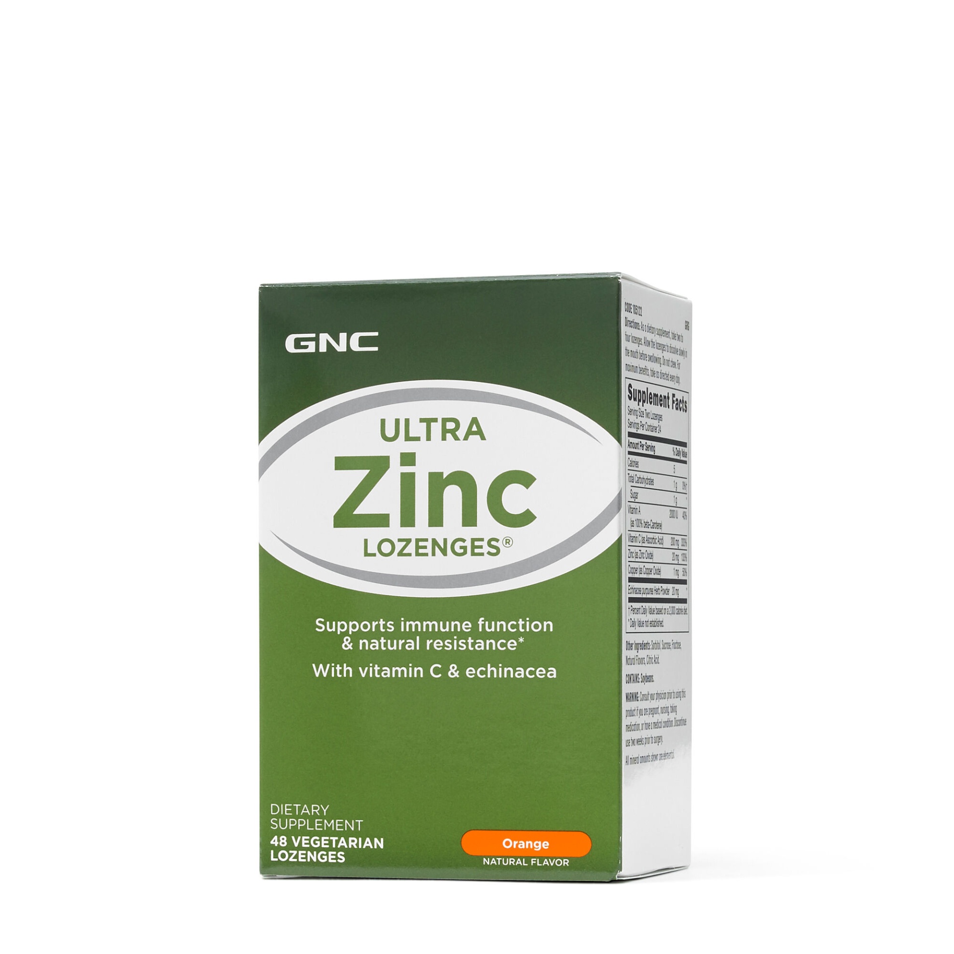 slide 1 of 1, GNC Zinc 48 ea, 48 ct