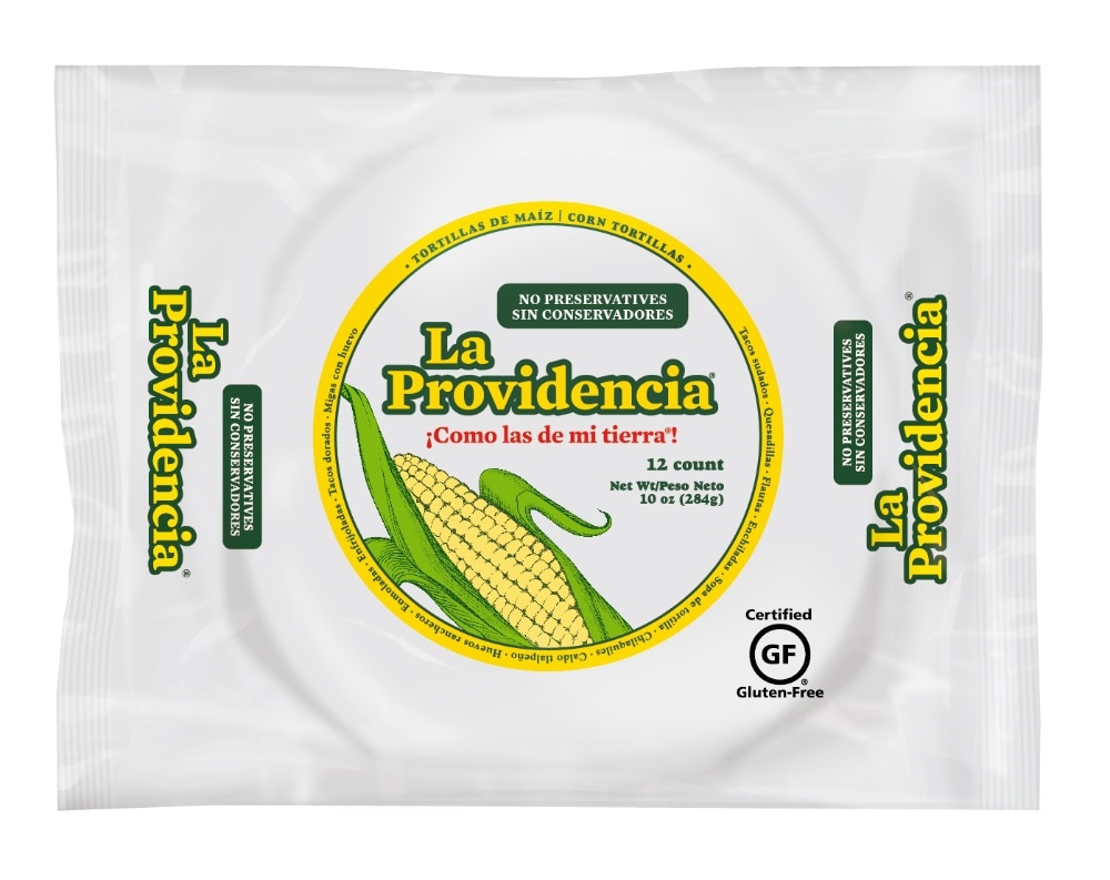 slide 1 of 1, La Providencia Corn Tortillas, 12 ct