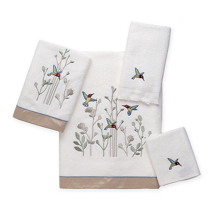 slide 1 of 1, Avanti Colibri Hand Towel - White, 1 ct