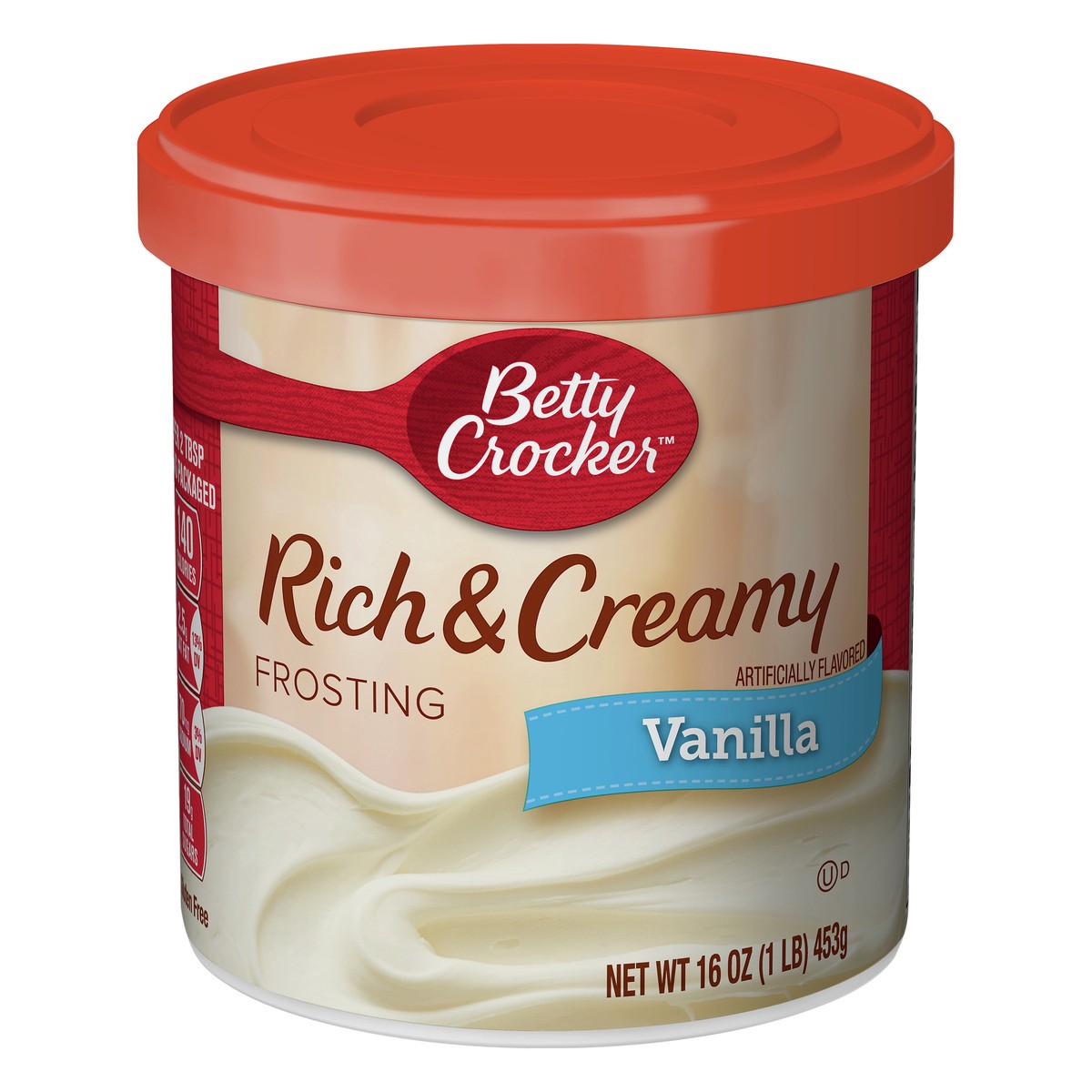 slide 1 of 1, Betty Crocker Rich & Creamy Vanilla Frosting 16 oz, 16 oz