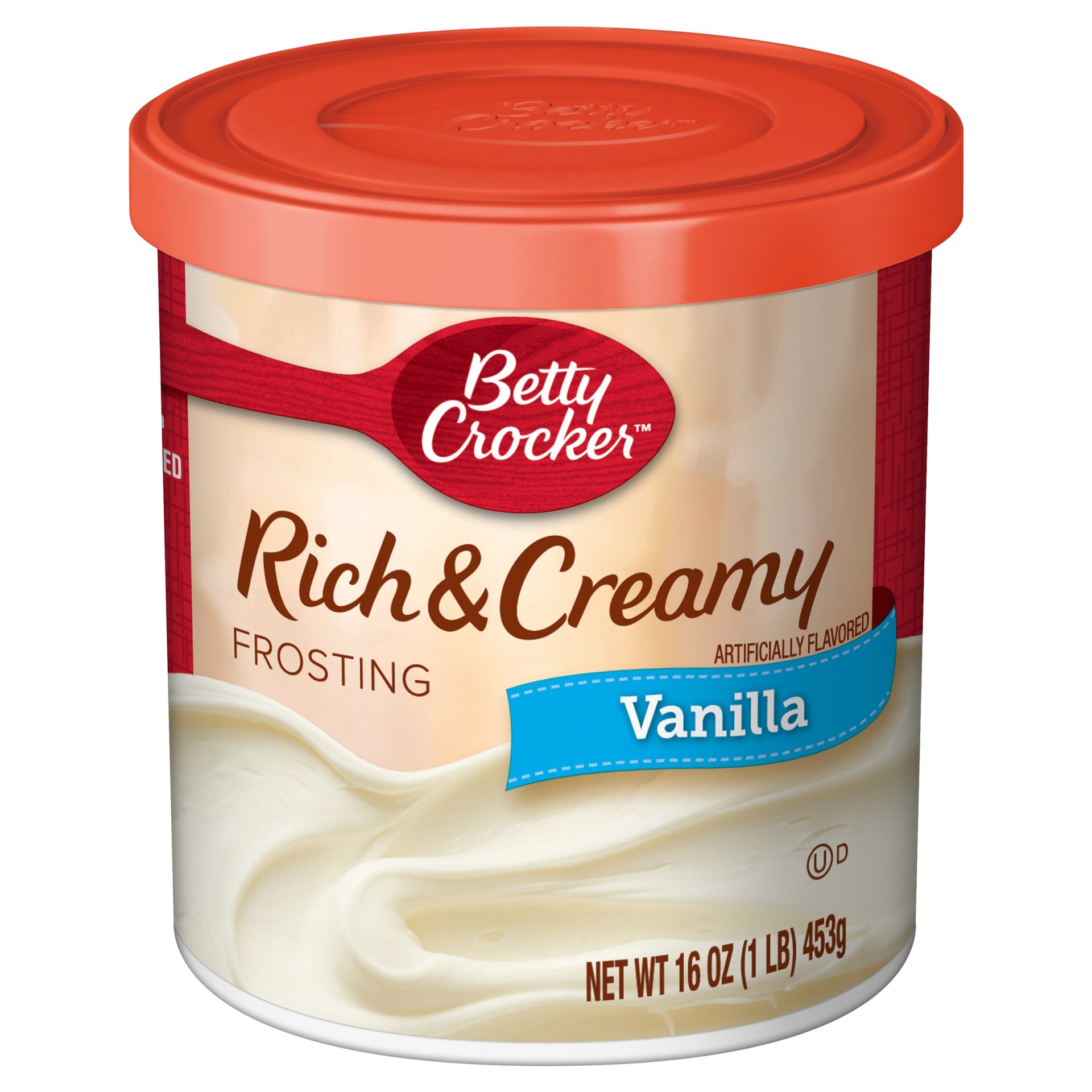 slide 1 of 10, Betty Crocker Rich And Creamy Vanilla Frosting, 16 oz