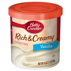 Betty Crocker Rich And Creamy Vanilla Frosting