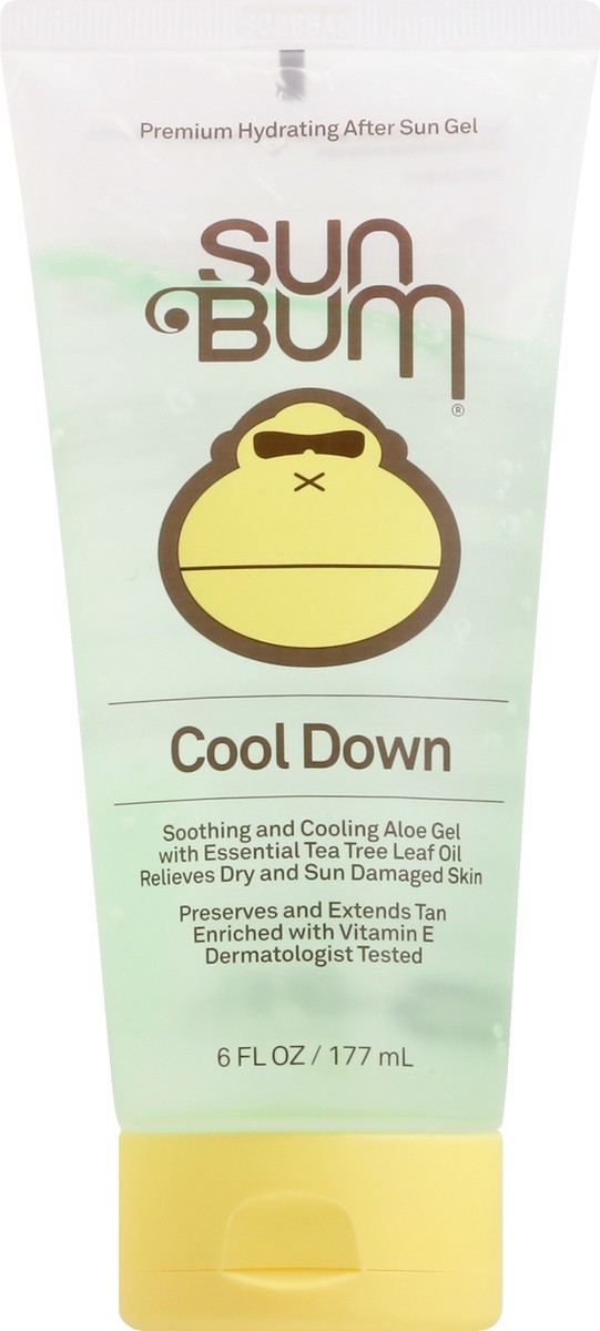 slide 1 of 11, Sun Bum Cool Down Premium Hydrating After Sun Gel 6 oz, 6 fl oz