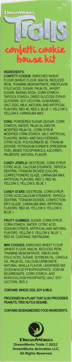 slide 13 of 14, Cookies United DreamWorks Trolls Confetti Cookie House Kit 29 oz, 29 oz