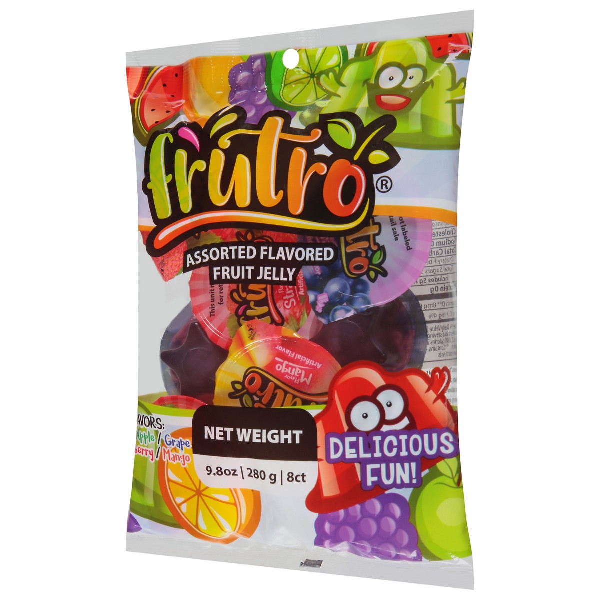 slide 7 of 13, Frutro Assorted Flavored Fruit Jelly - 8 ct, 8 ct