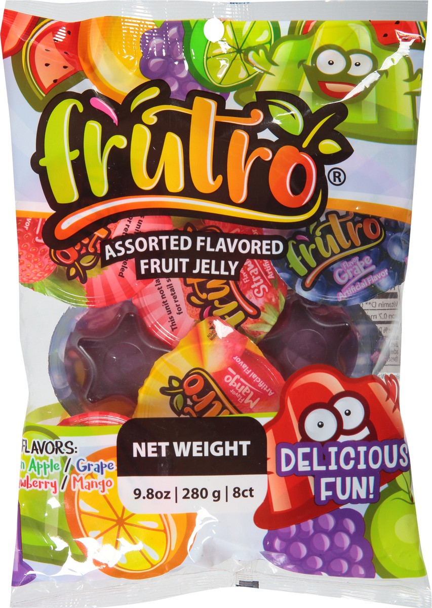 slide 13 of 13, Frutro Assorted Flavored Fruit Jelly - 8 ct, 8 ct