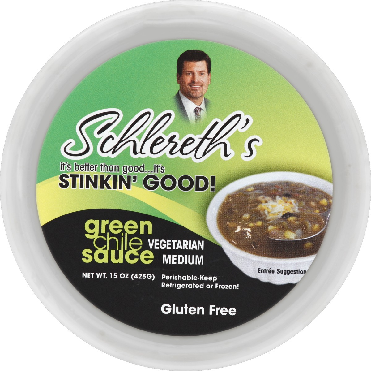 slide 2 of 3, Schlereths Green Chile Sauce 15 oz, 15 oz