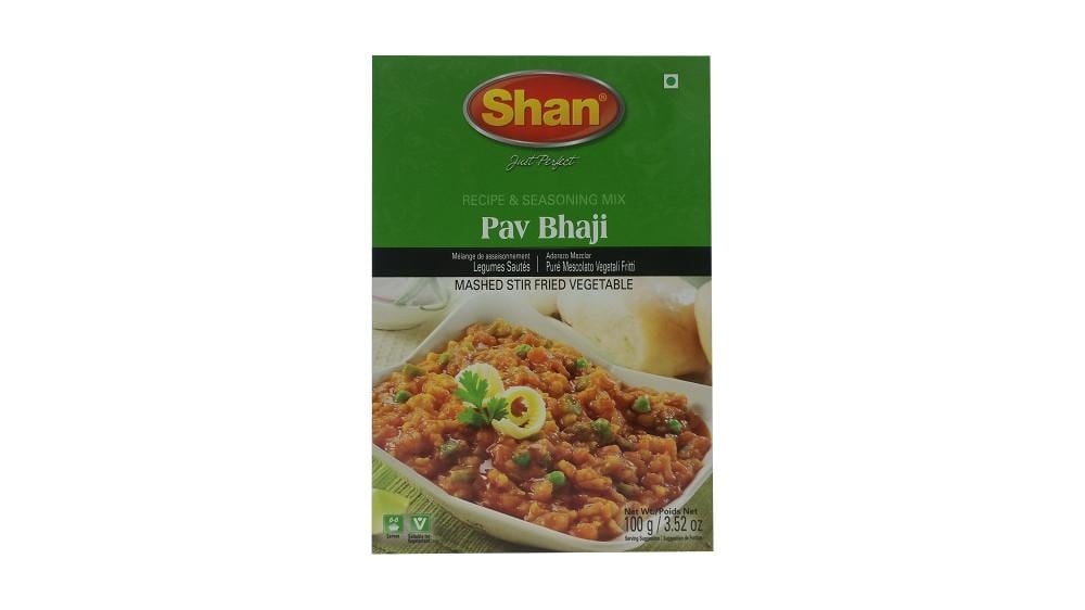 slide 1 of 1, Shan Pav Bhaji Mix, 3.5 oz