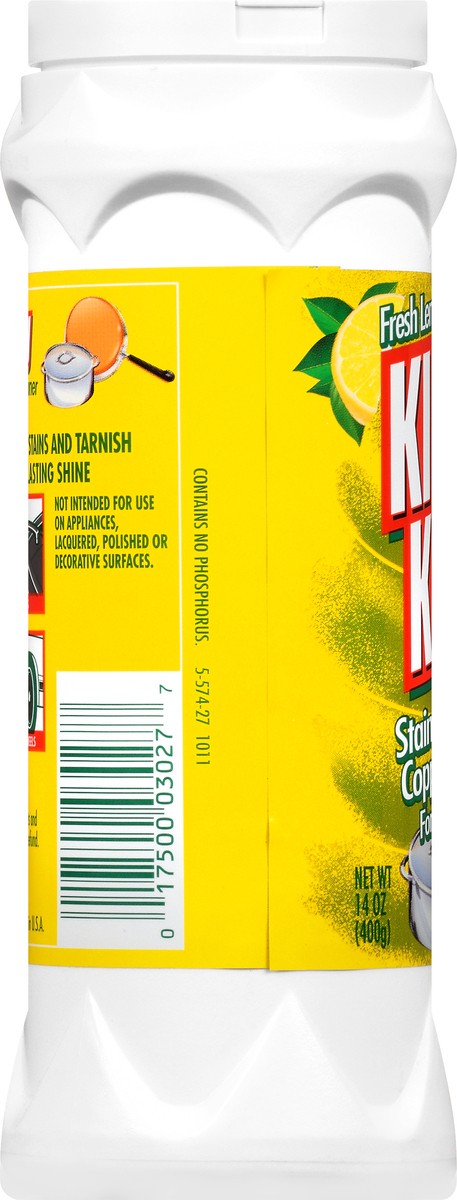 slide 2 of 12, Kleen King Fresh Lemon Scent Stainless Steel & Copper Cleaner 14 oz, 14 oz