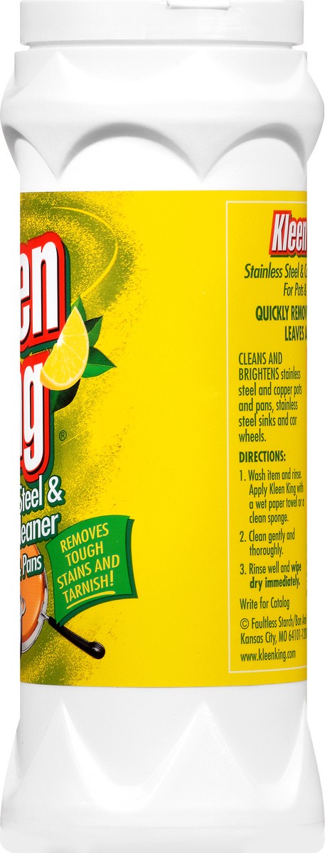 slide 12 of 12, Kleen King Fresh Lemon Scent Stainless Steel & Copper Cleaner 14 oz, 14 oz