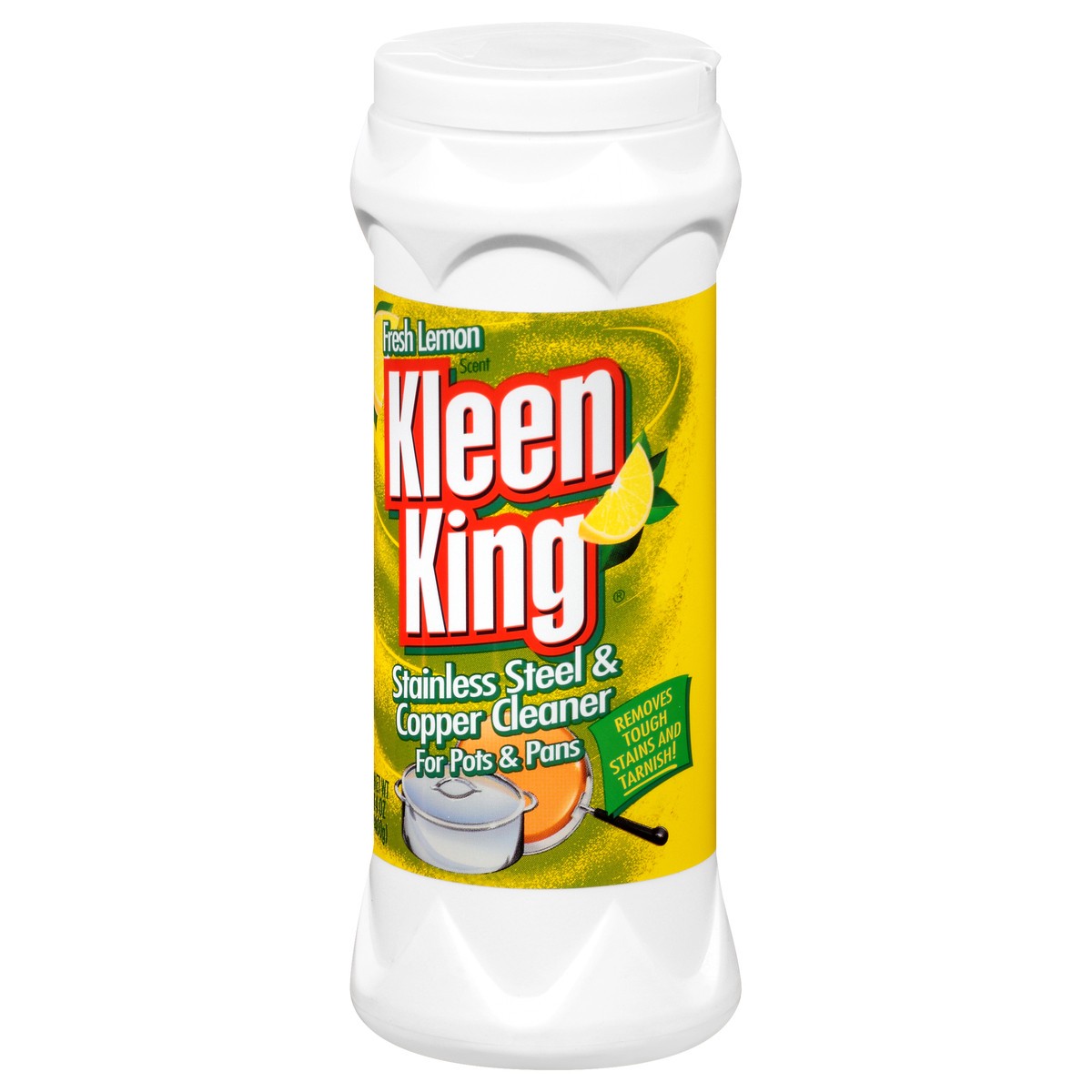 slide 8 of 12, Kleen King Fresh Lemon Scent Stainless Steel & Copper Cleaner 14 oz, 14 oz