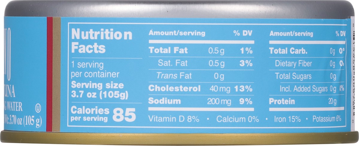 slide 7 of 12, Tonnino Solid in Spring Water Yellowfin Tuna 4.94 oz, 4.94 oz