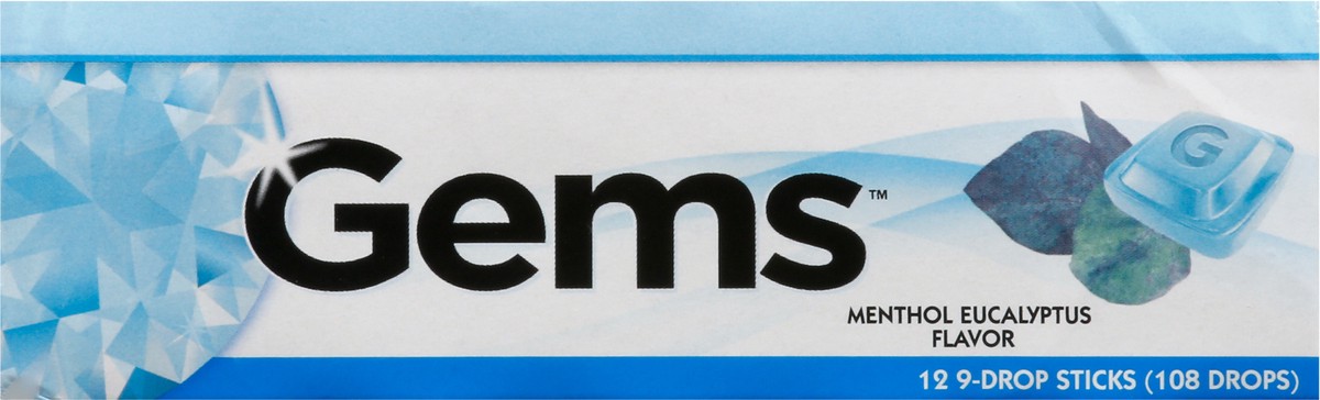slide 6 of 13, Gems Hny Lem Cough Drops, 9 ct
