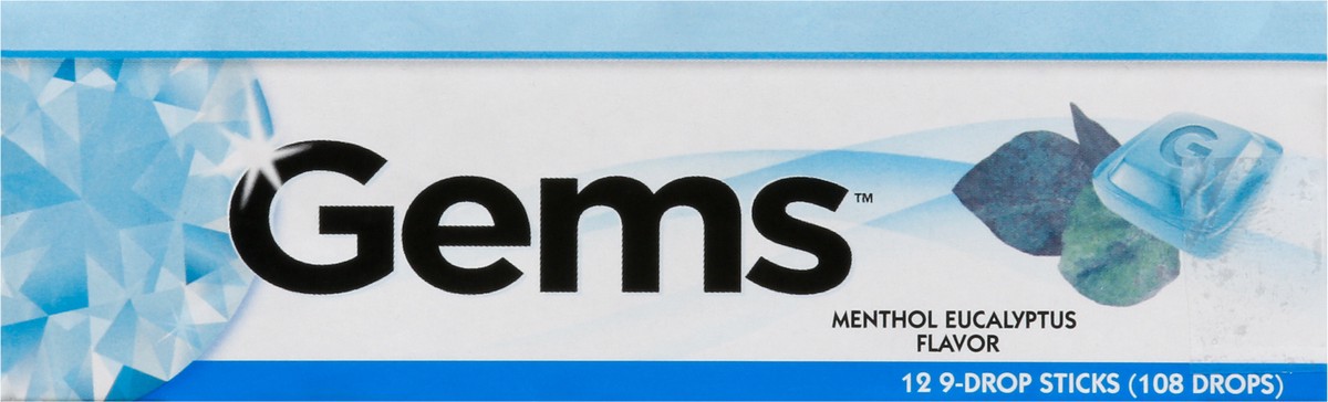slide 9 of 13, Gems Hny Lem Cough Drops, 9 ct