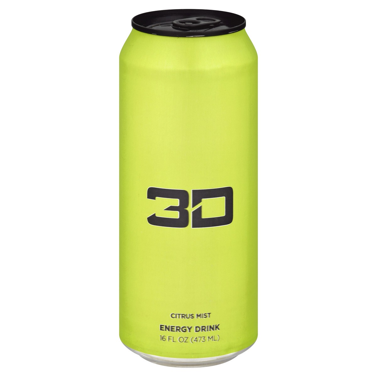 slide 1 of 10, 3D Green Energy Drink, 16 fl oz