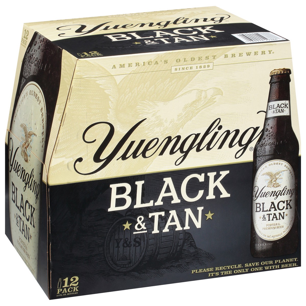 slide 10 of 12, Yuengling 12 Pack Black & Tan Beer 12 - 12 fl oz Bottles, 12 ct; 12 oz